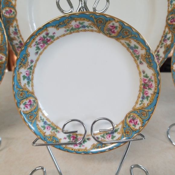Bowa & Dotter Limoges France 5 pc Place Setting - Picture 5 of 8